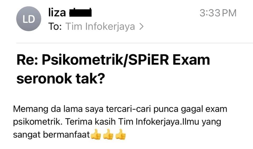 Contoh Soalan Ujian Psikometrik SPA – Tips Kerjaya Graduan