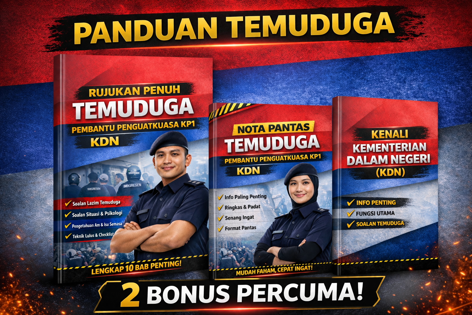 Temuduga Pembantu Penguatkuasa Kementerian Dalam Negeri Gred KP1 – Tips ...